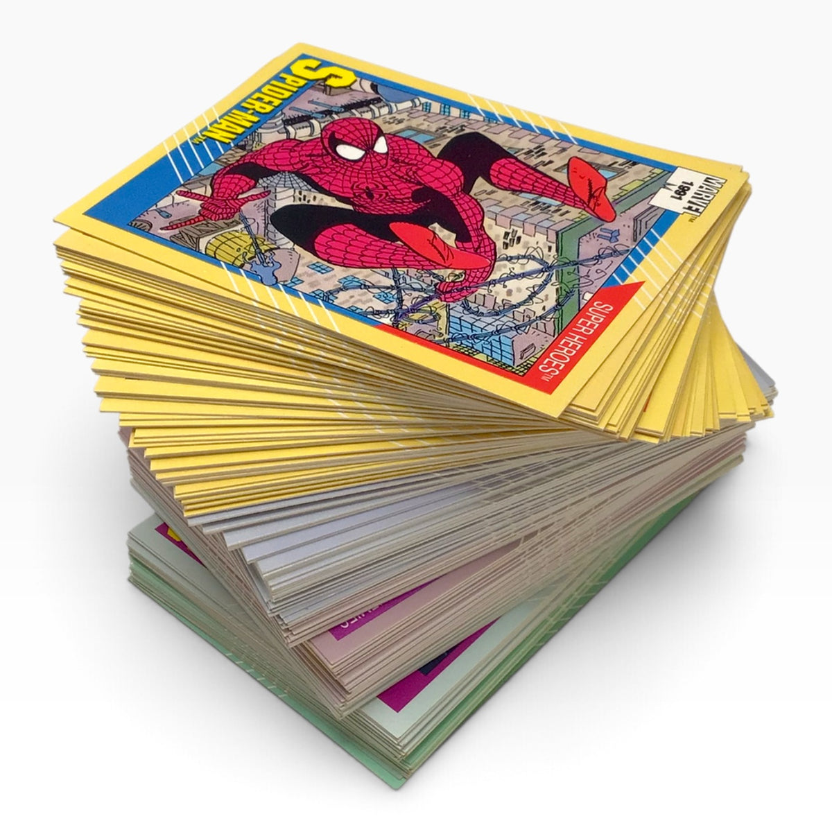1991 Marvel Universe Series II Complete Trading Card Set – 162 Cards – Impel