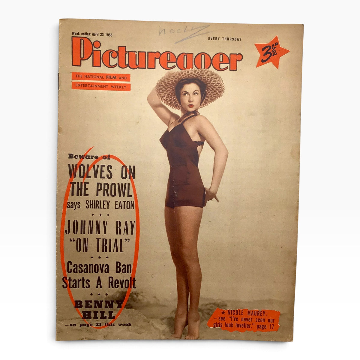 Vintage 1955 Picturegoer Film and Entertainment British Film Magazine Set - 14 Issues