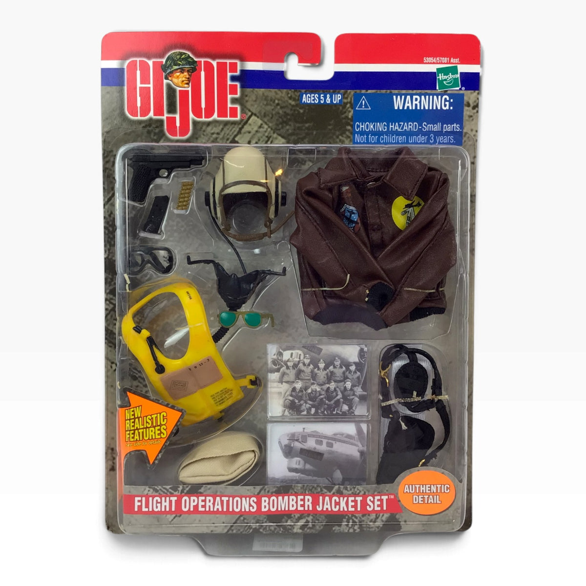 GI Joe Flight Operations Bomber Jacket Mission Gear Set (2001) – Hasbro Battle Gear #53054