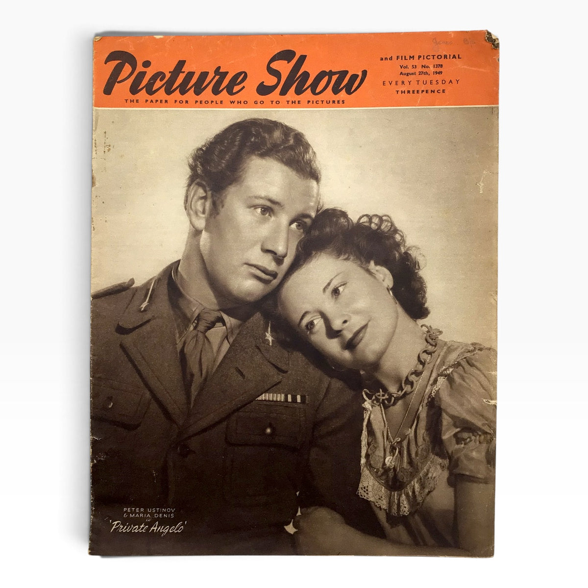 Vintage 1949 Picture Show & Film Pictorial British Film Magazine Set - 10 Issues