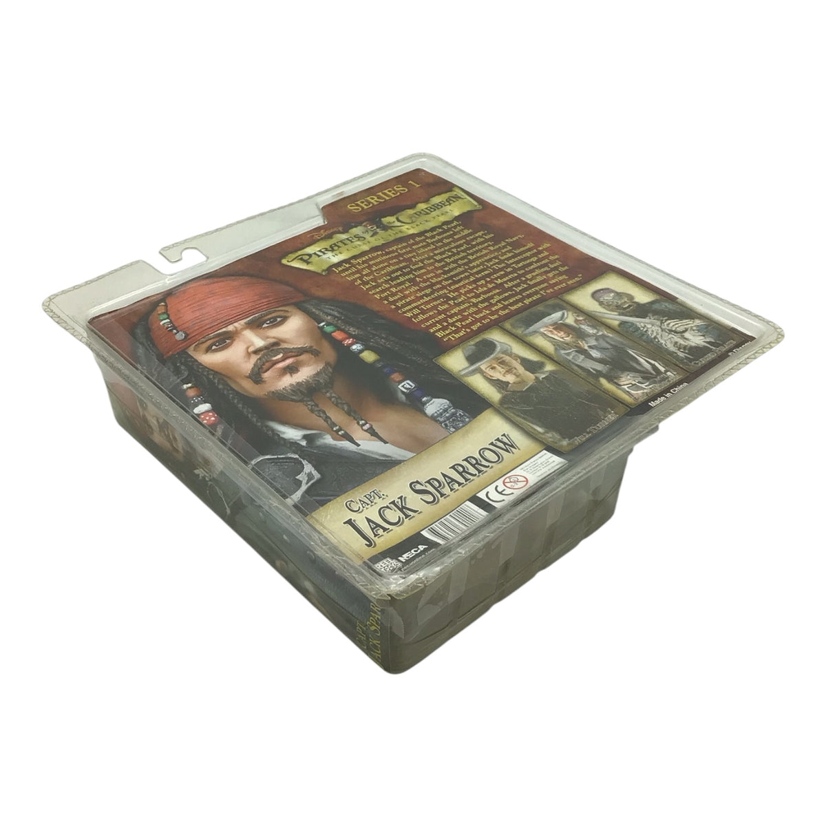 Pirates of the Caribbean Capt. Jack Sparrow Series 1 Figure - NECA