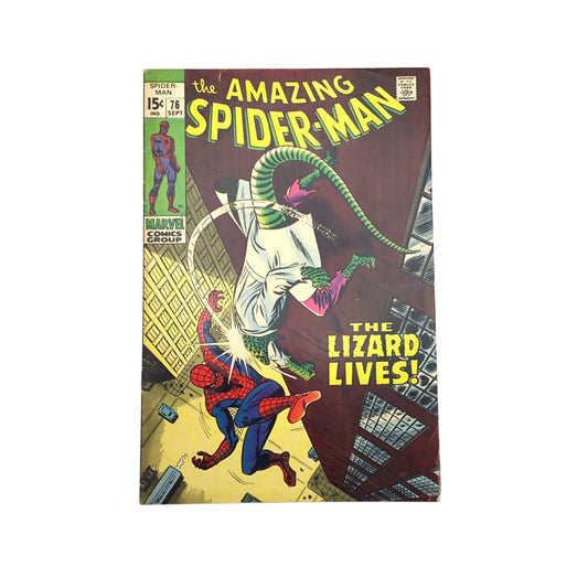 Marvel Comics – The Amazing Spider-Man #76 – “The Lizard Lives!” (VG)