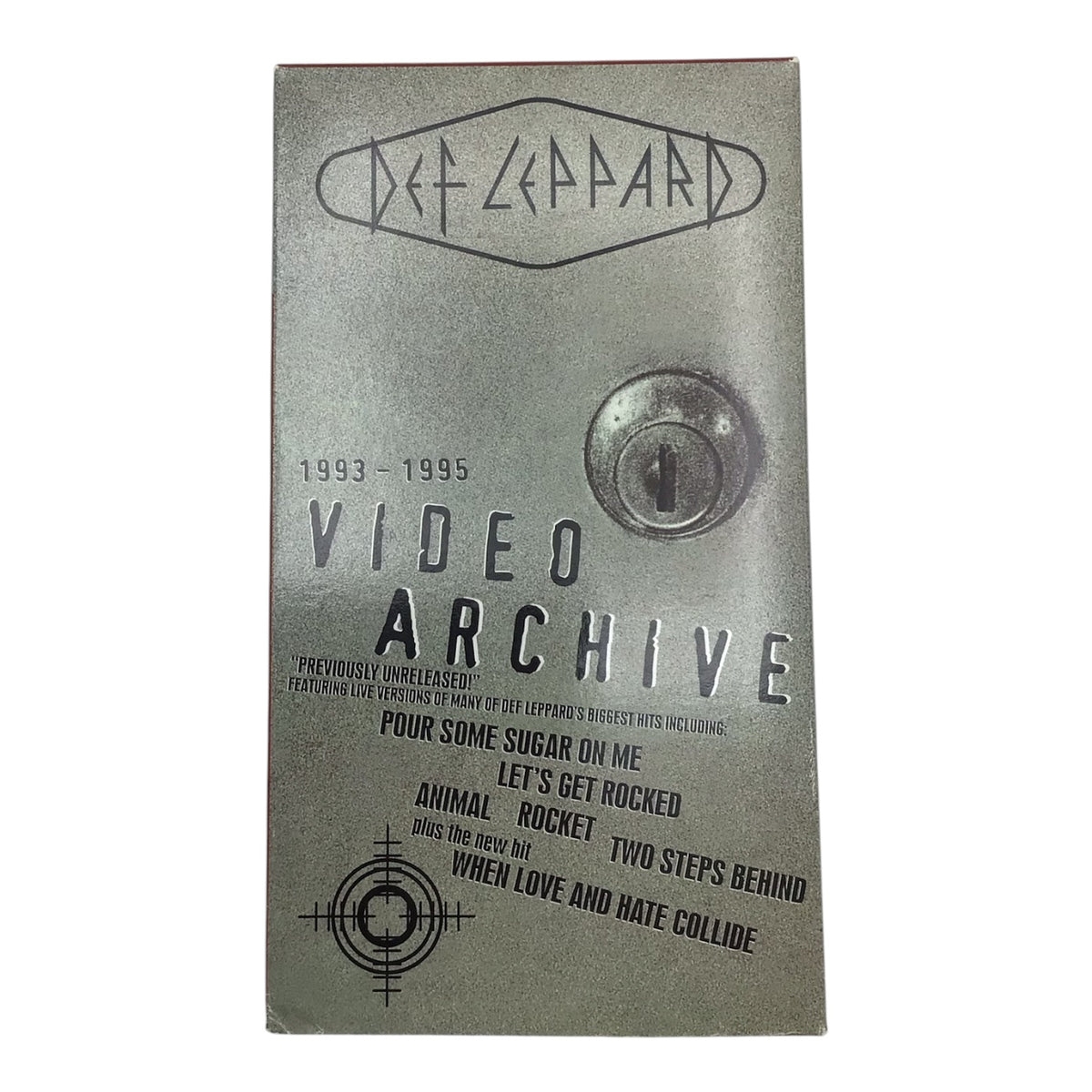 Def Leppard 1993-1995 Video Archive VHS Tape