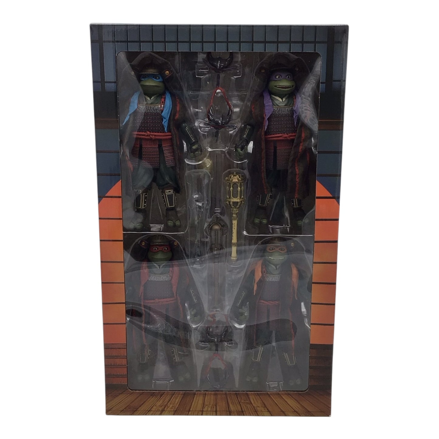 SDCC 2023 NECA Teenage Mutant Ninja Turtles 3 - 4 Figure Set