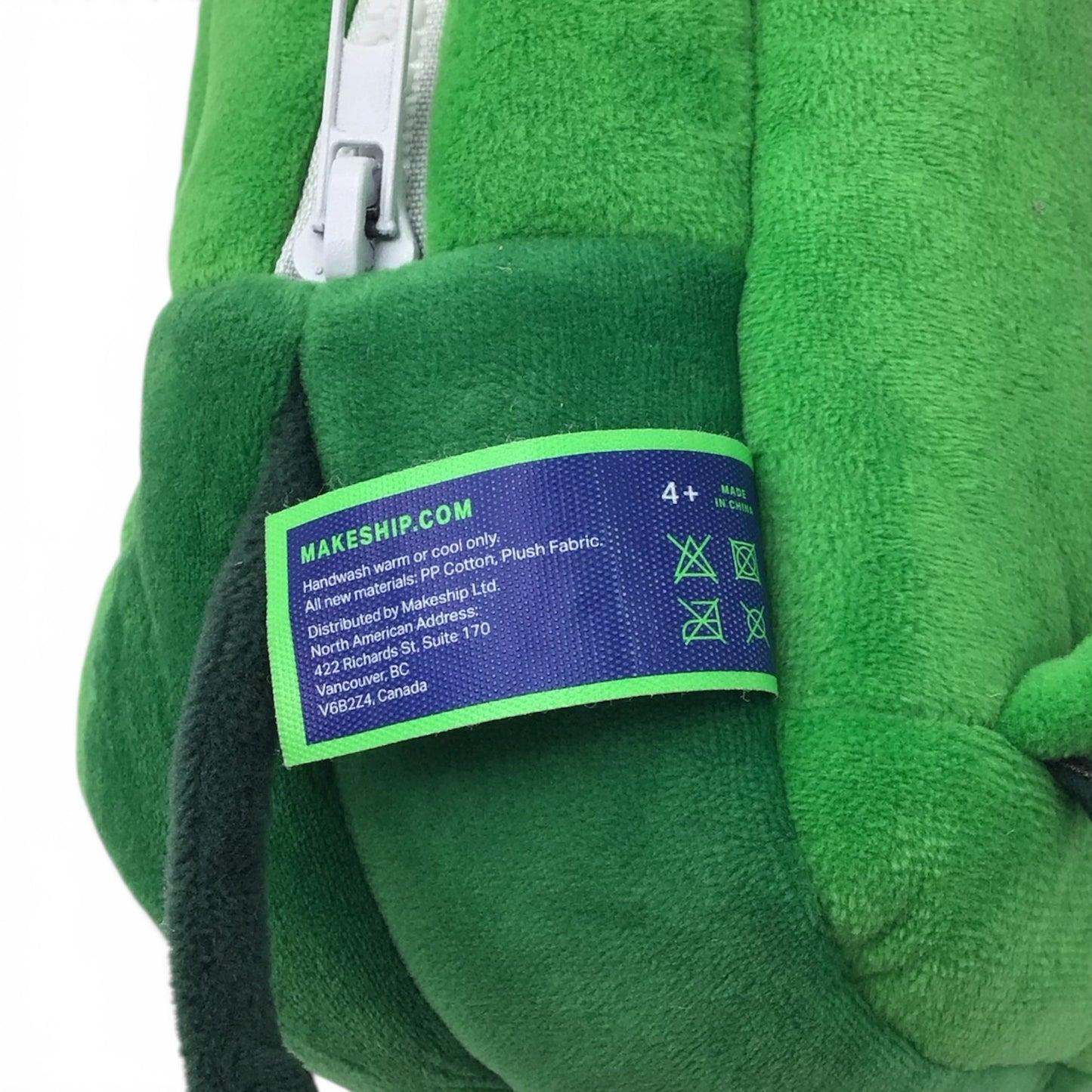 Makeship Liam Backpack Plush (No Tag)