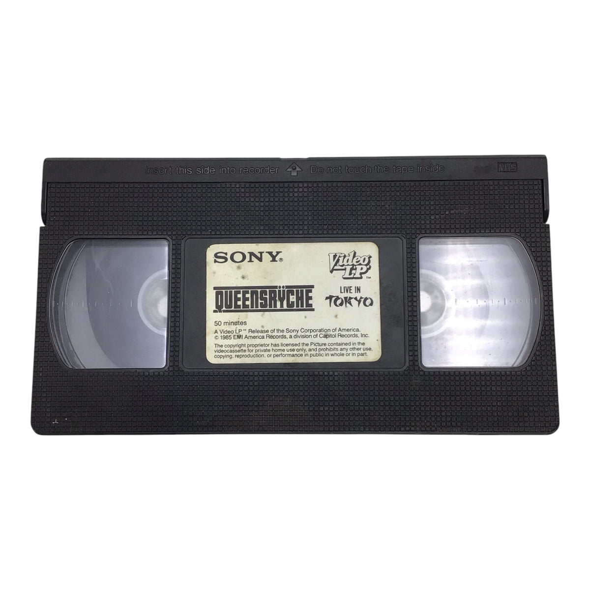 Queensryche Live In Tokyo VHS Tape