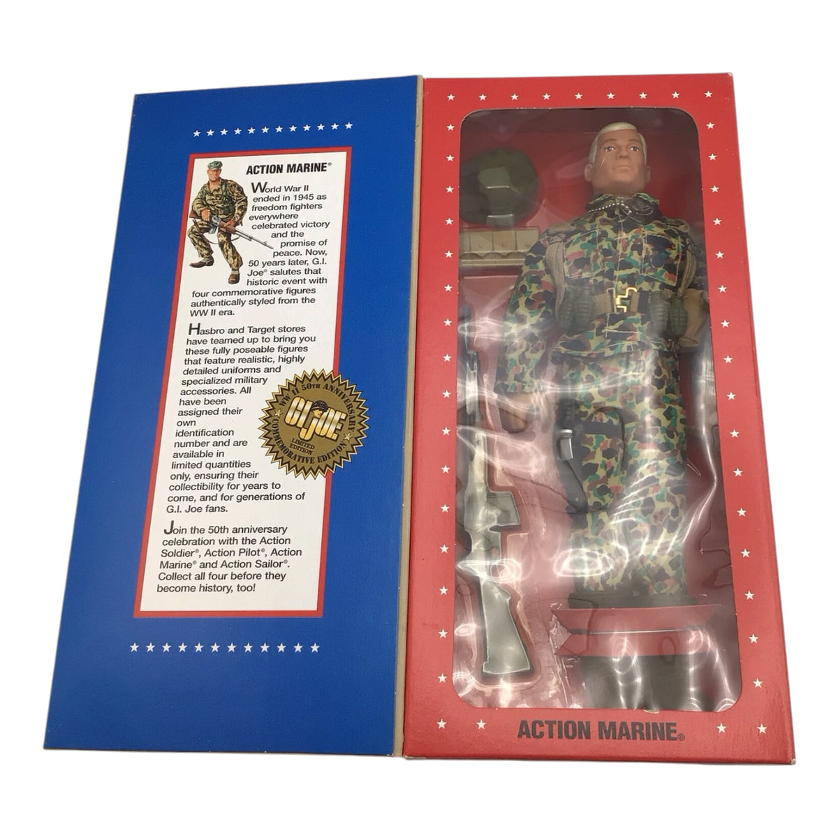 GI Joe Action Marine Limited Edition WWII Commemorative Figure - Hasbro 1995