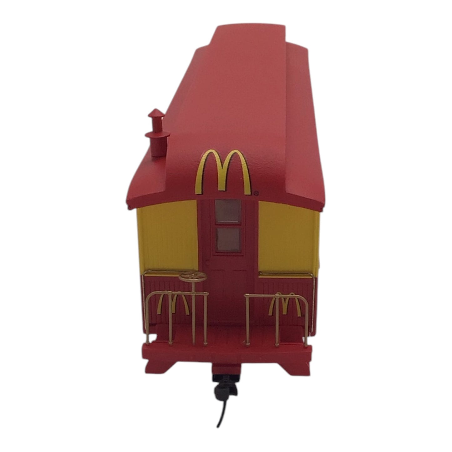 Hawthorne Village McDonald's 50th Anniversary Train Car Set of 4 w/ Tracks