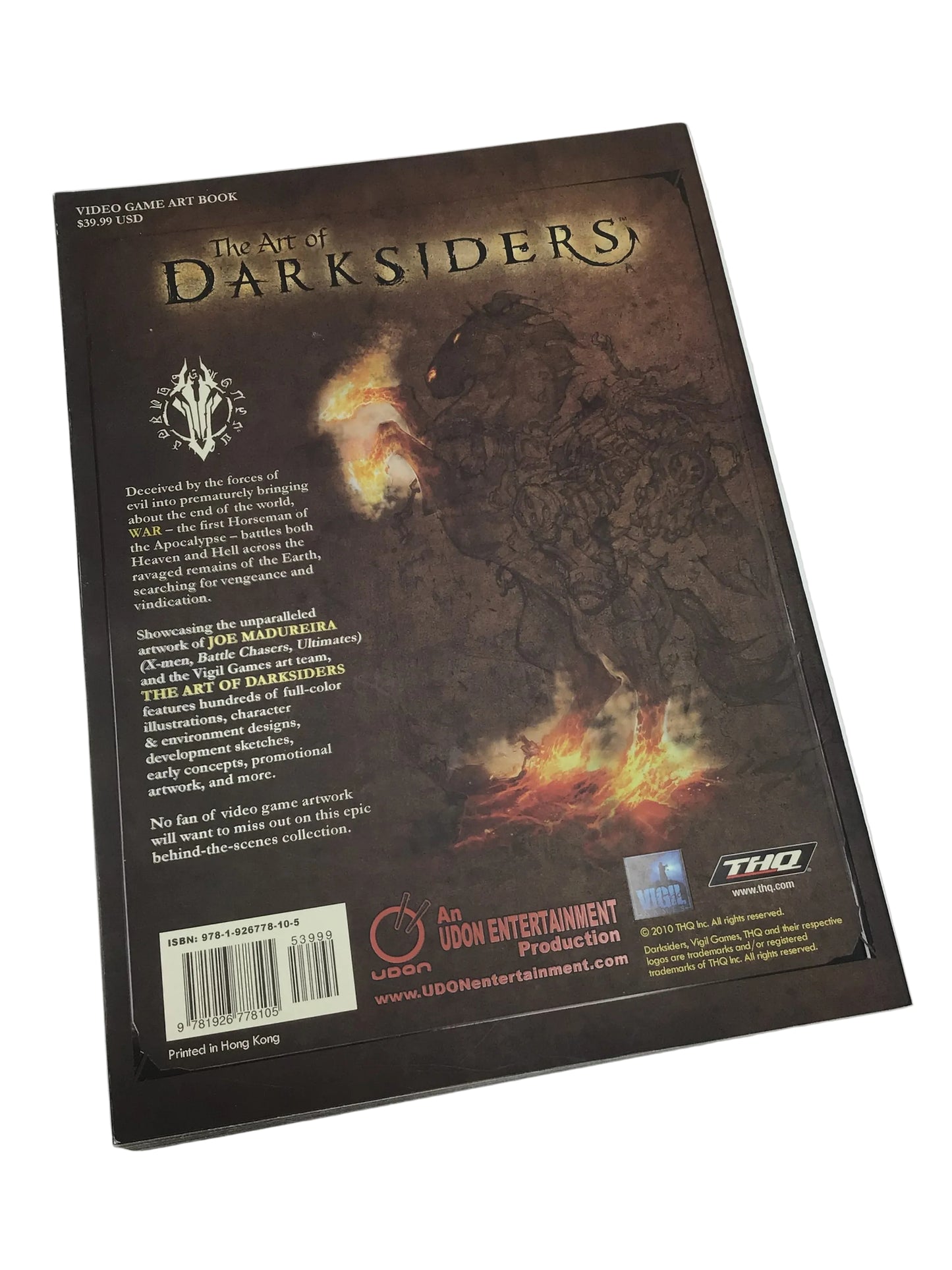 Joe Madureira Presents The Art of Darksiders Softcover Art Book – Udon Entertainment