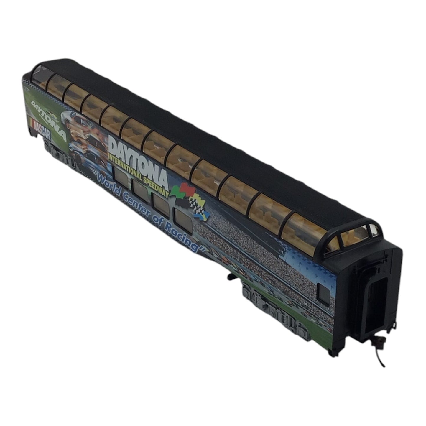 Hawthorne Village Nascar 3 Piece Train Set