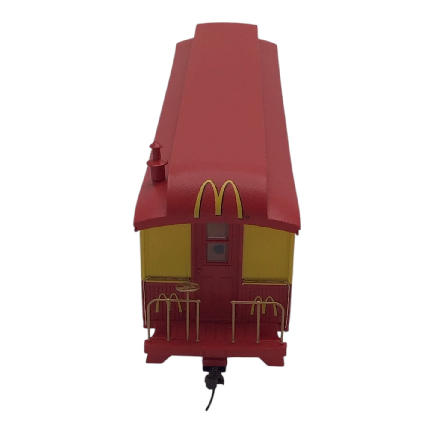 Hawthorne Village McDonald's 50th Anniversary Train Car Set of 4 w/ Tracks