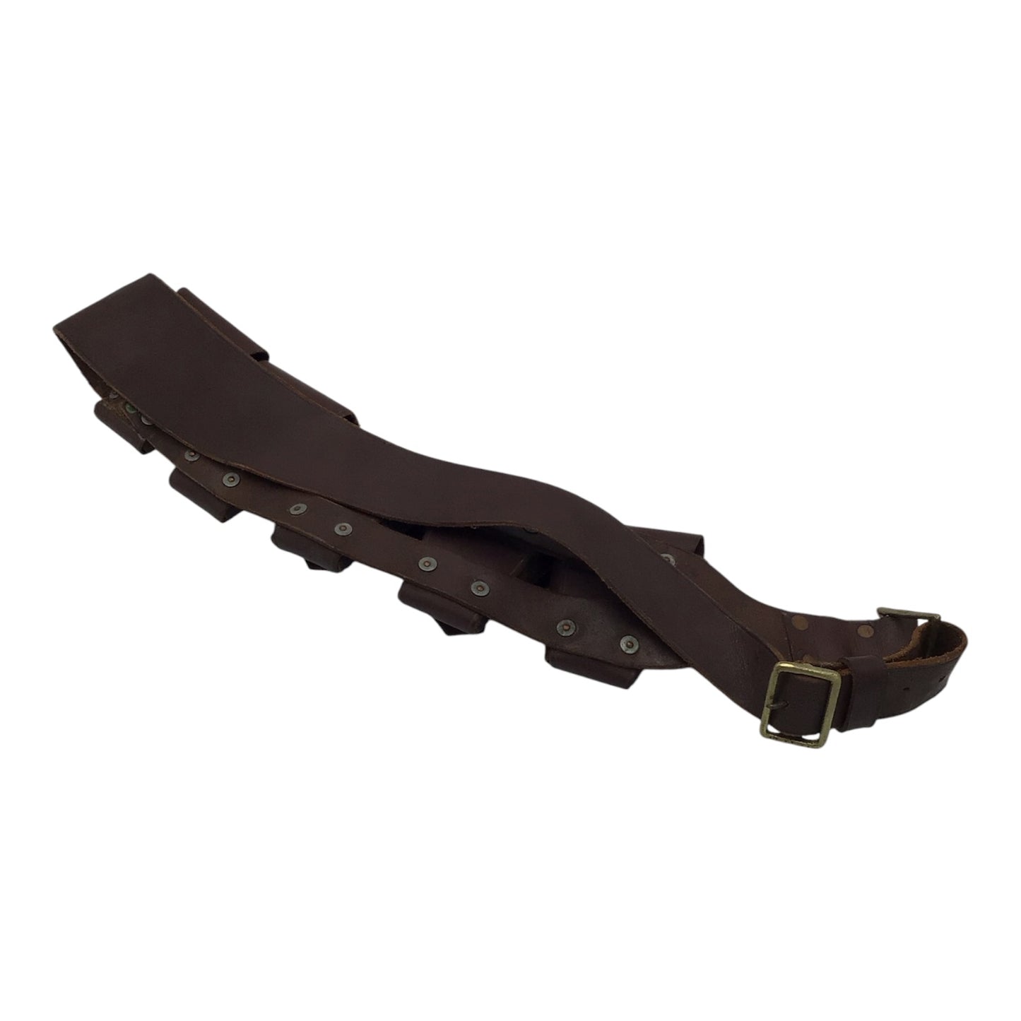 British Pattern 1903 Leather Ammunition Bandolier