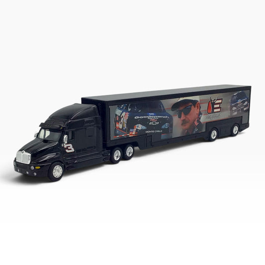 Dale Earnhardt #3 Legacy 2002 Kenworth Monte Carlo Hauler – NASCAR 1:64 Scale Model Truck & Trailer – Limited Edition – 108061