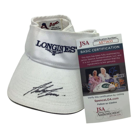 Andre Agassi Signed Visor Hat - JSA Certified
