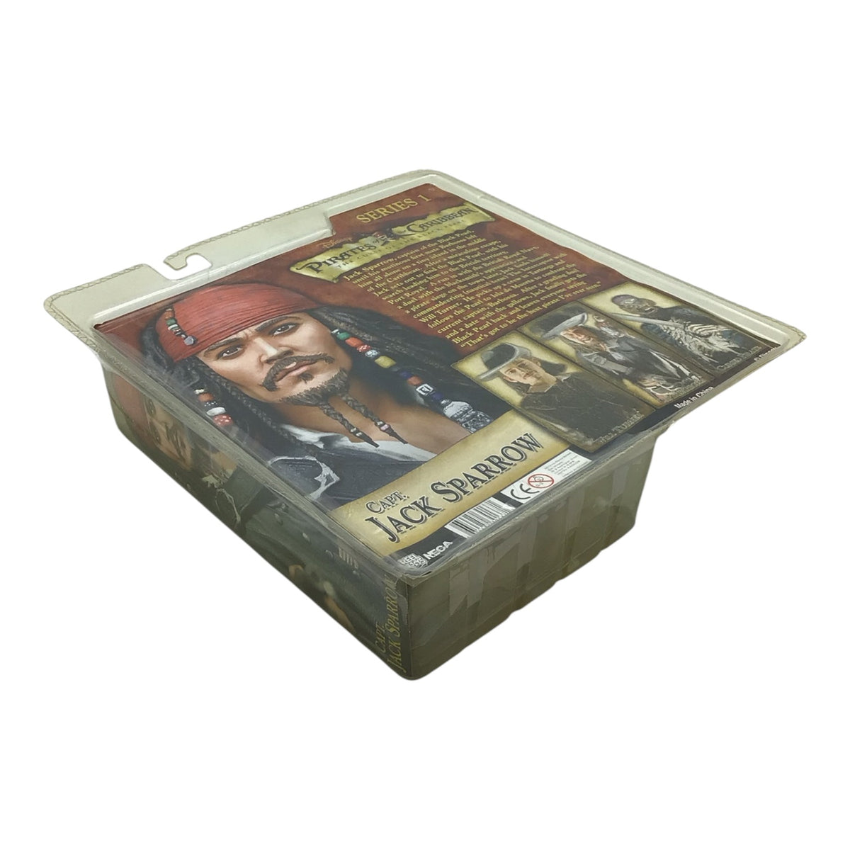 Pirates of the Caribbean Capt. Jack Sparrow Series 1 Figure - NECA