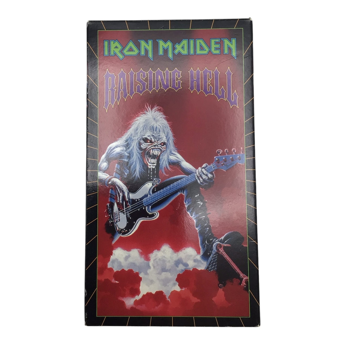 Iron Maiden Raising Hell VHS Tape