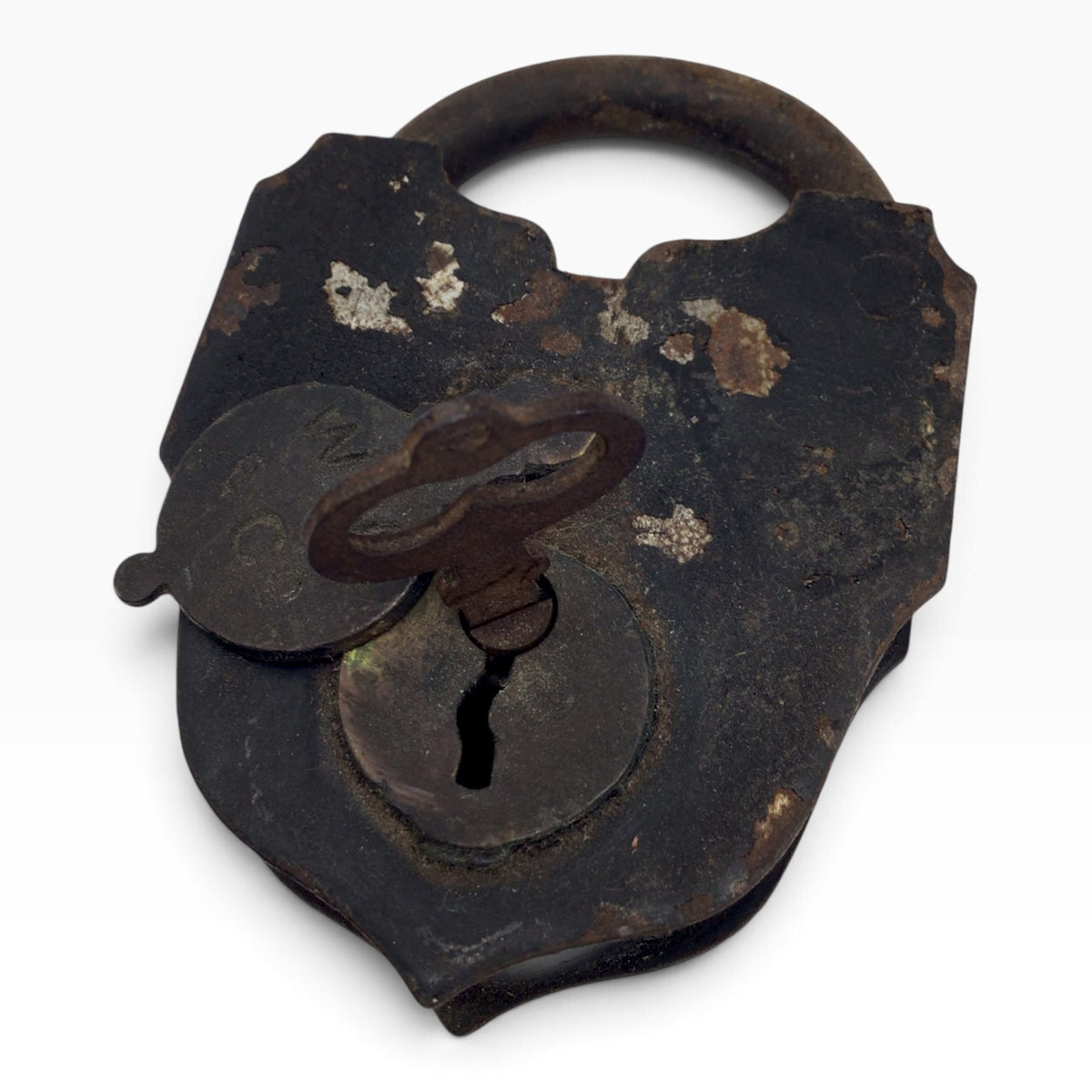 Antique W.W. & Co. William Wilcox Smokehouse Padlock – 19th Century