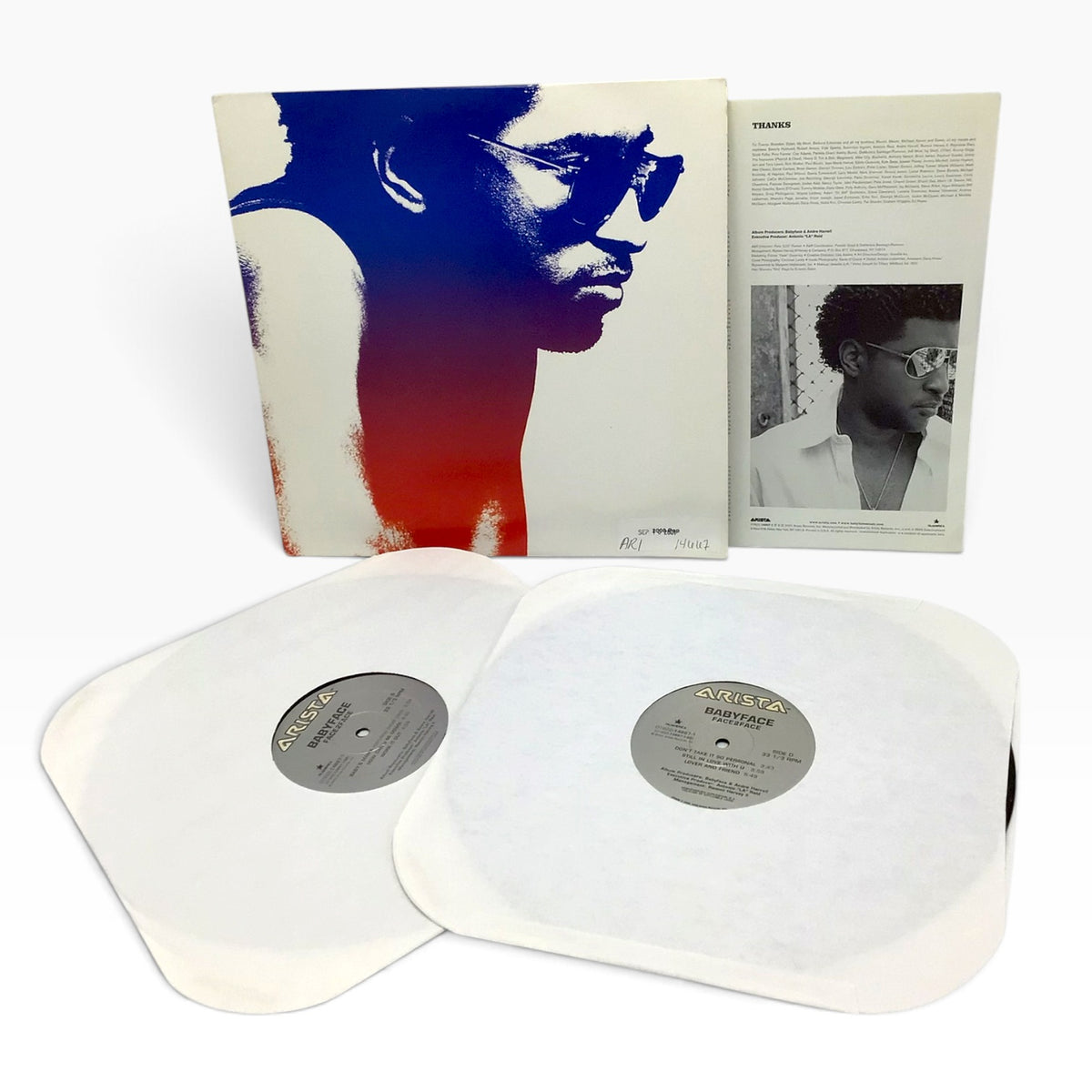 Babyface Face2Face – 2001 Arista Promotional 2-LP Vinyl Set