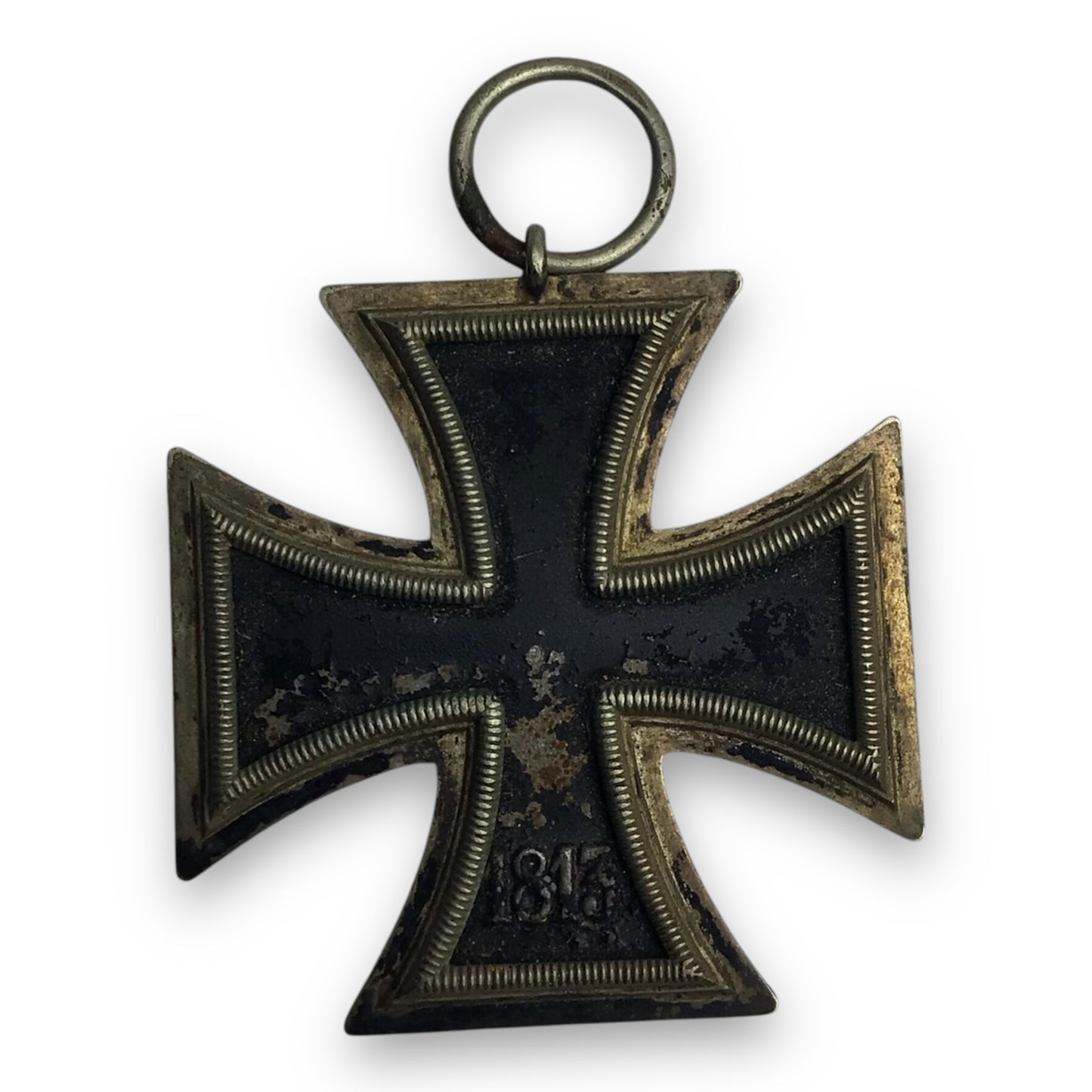 German WWII Iron Cross 1st Class 1939 | Maker Marked "128" S. Jablonski GmbH