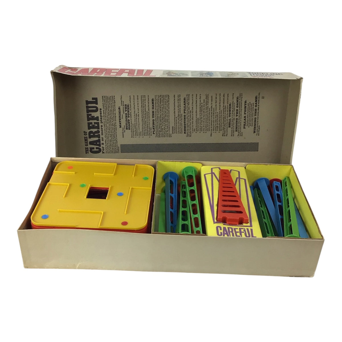 Vintage Careful The Toppling Tower Game (1967)