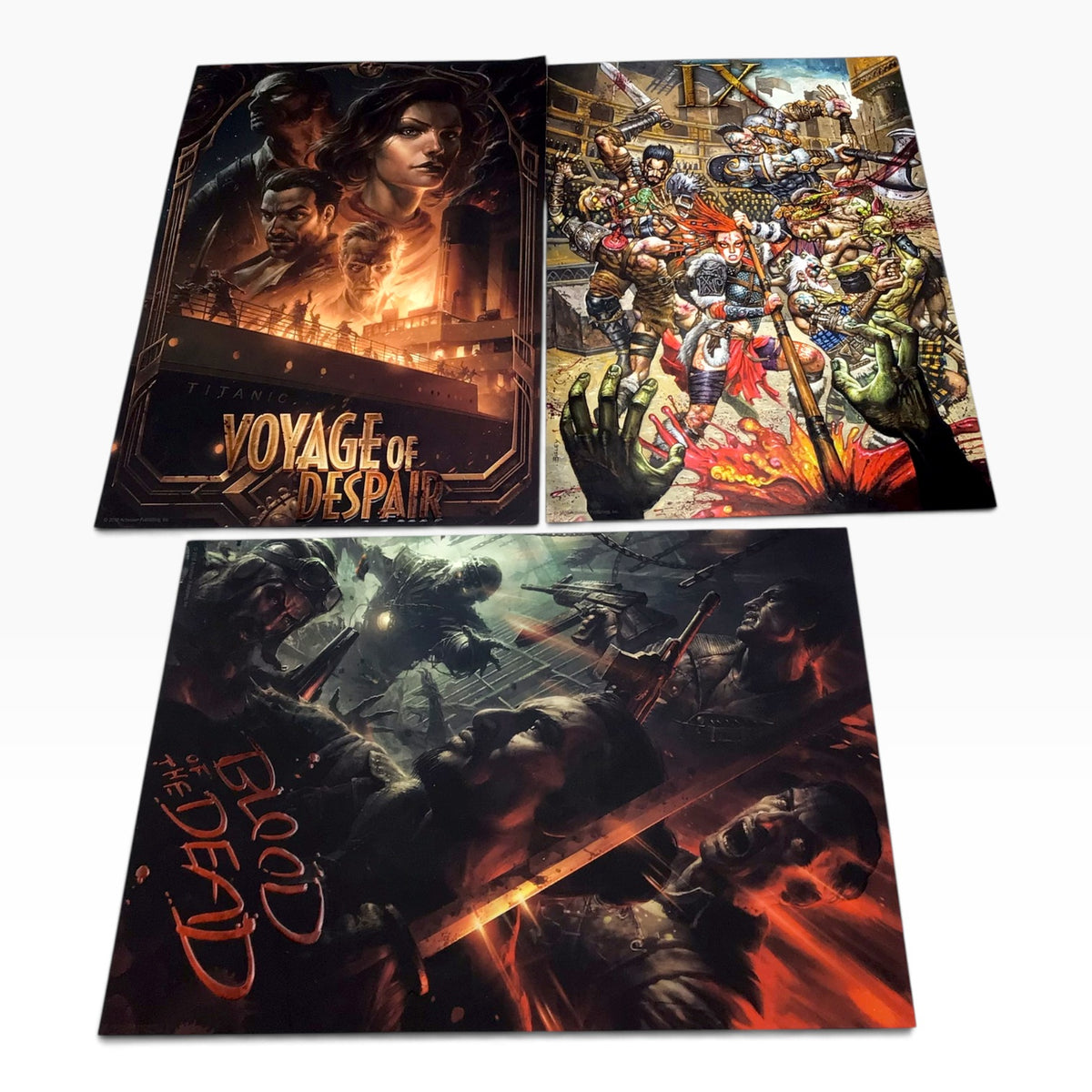Call of Duty Black Ops 4 Pro Edition Zombie Mode Promotional Prints – Set of 3