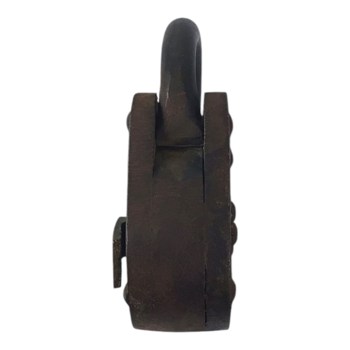 Small Vintage Iron Lock w/ 2 Keys