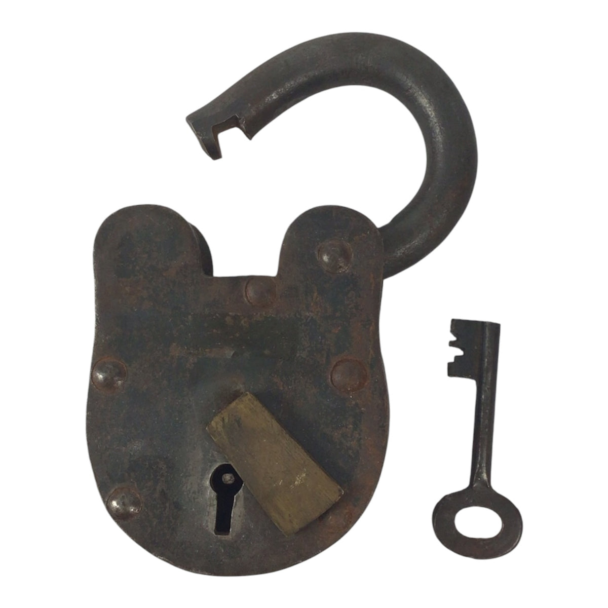 Extra Large Cast Iron Padlock w/ 1 Key