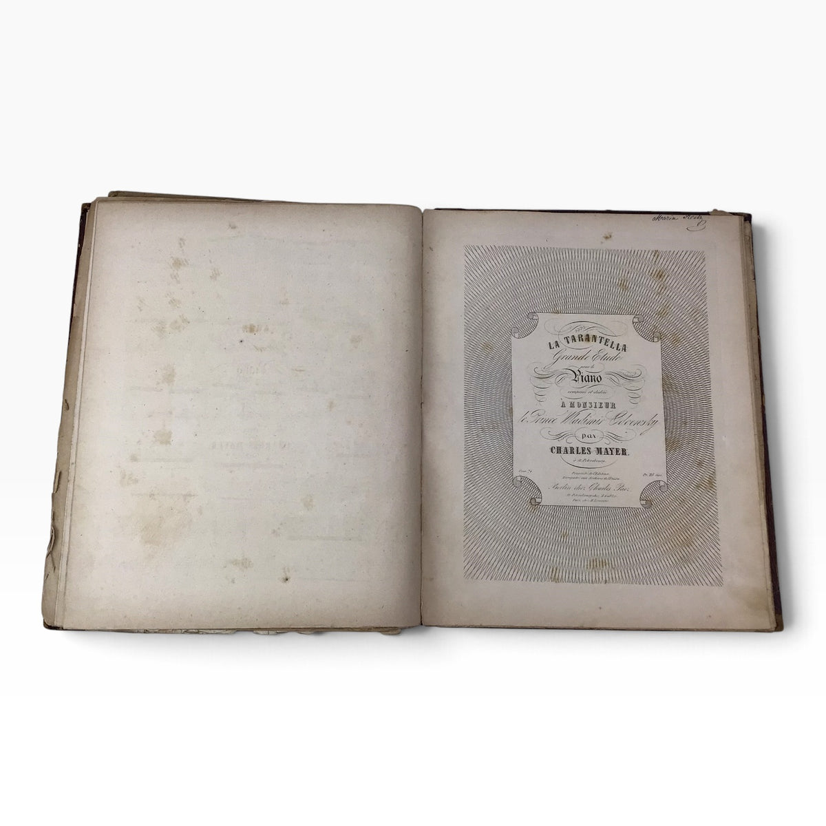 Antique 1800s Sheet Music "Scrapbook" – European Piano Music, Salon Pieces & Operatic Transcriptions