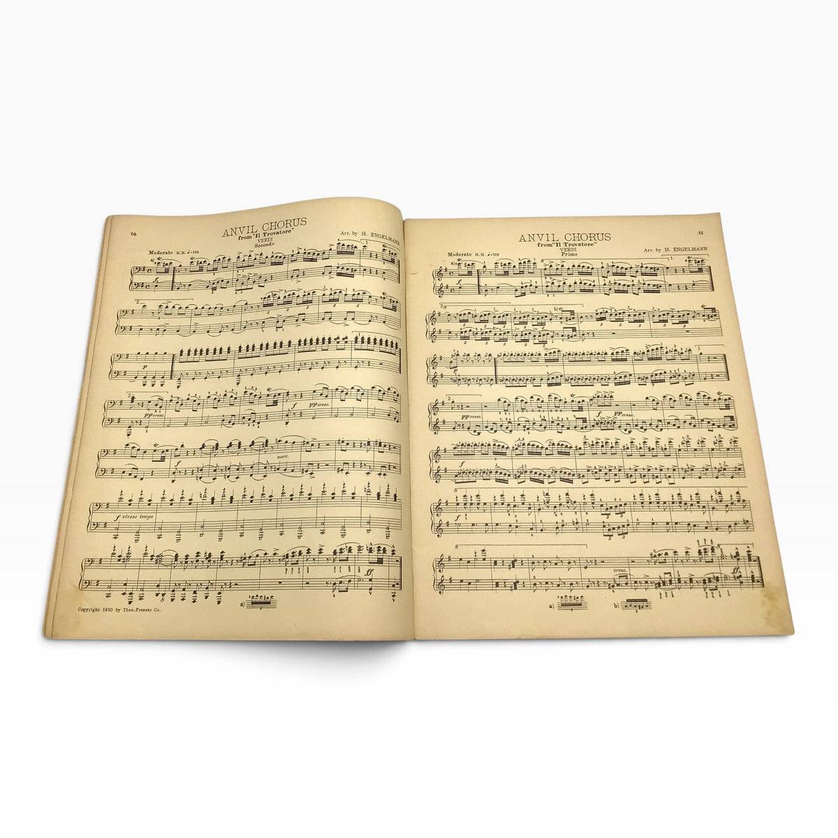 Operatic Four Hand Album – 22 Pianoforte Duets – Opera Themes – 1913