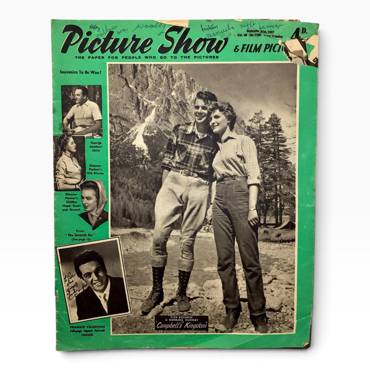 Vintage 1957 Picture Show & Film Pictorial British Film Magazine Set - 31 Issues