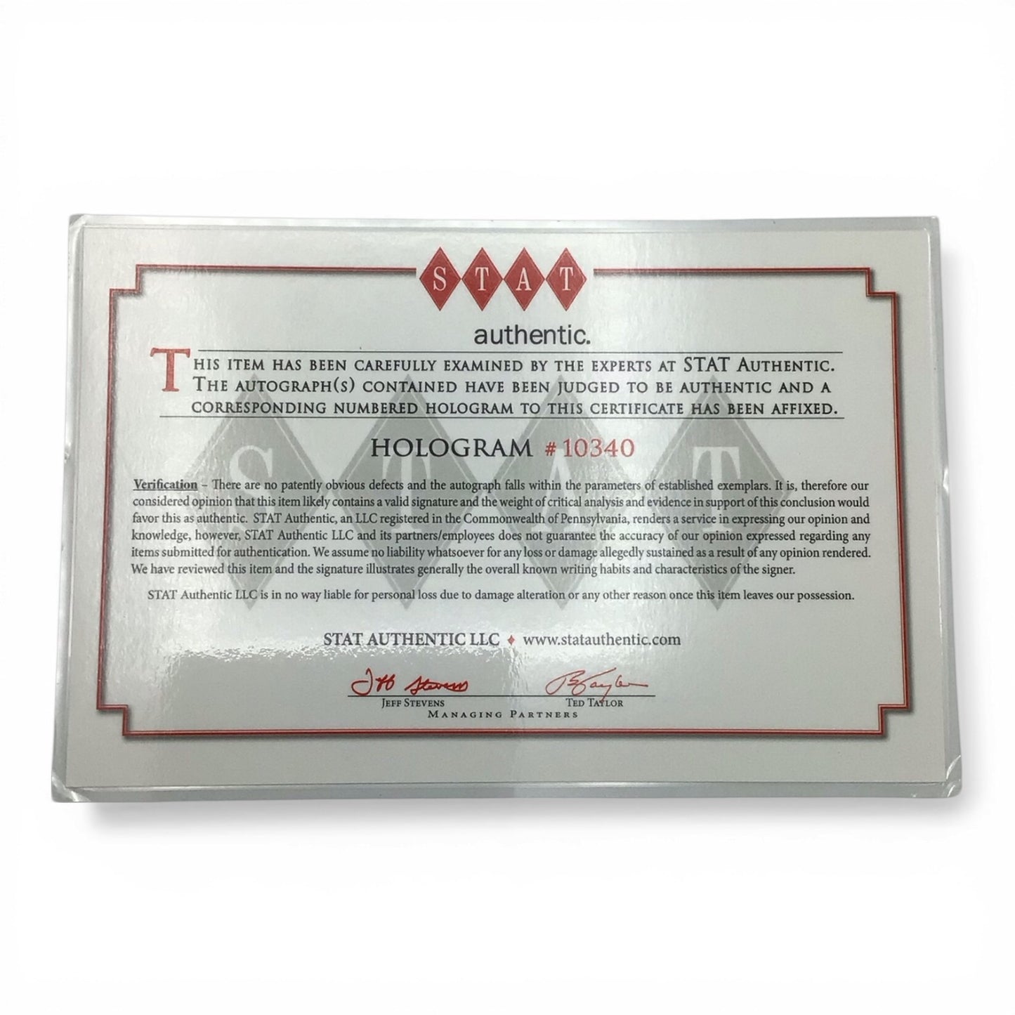 Framed Joe DiMaggio & Ted Williams Signed Photo