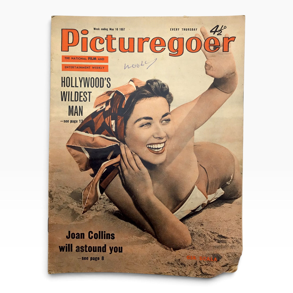 Vintage 1957 Picturegoer Film and Entertainment British Magazine Set - 12 Issues