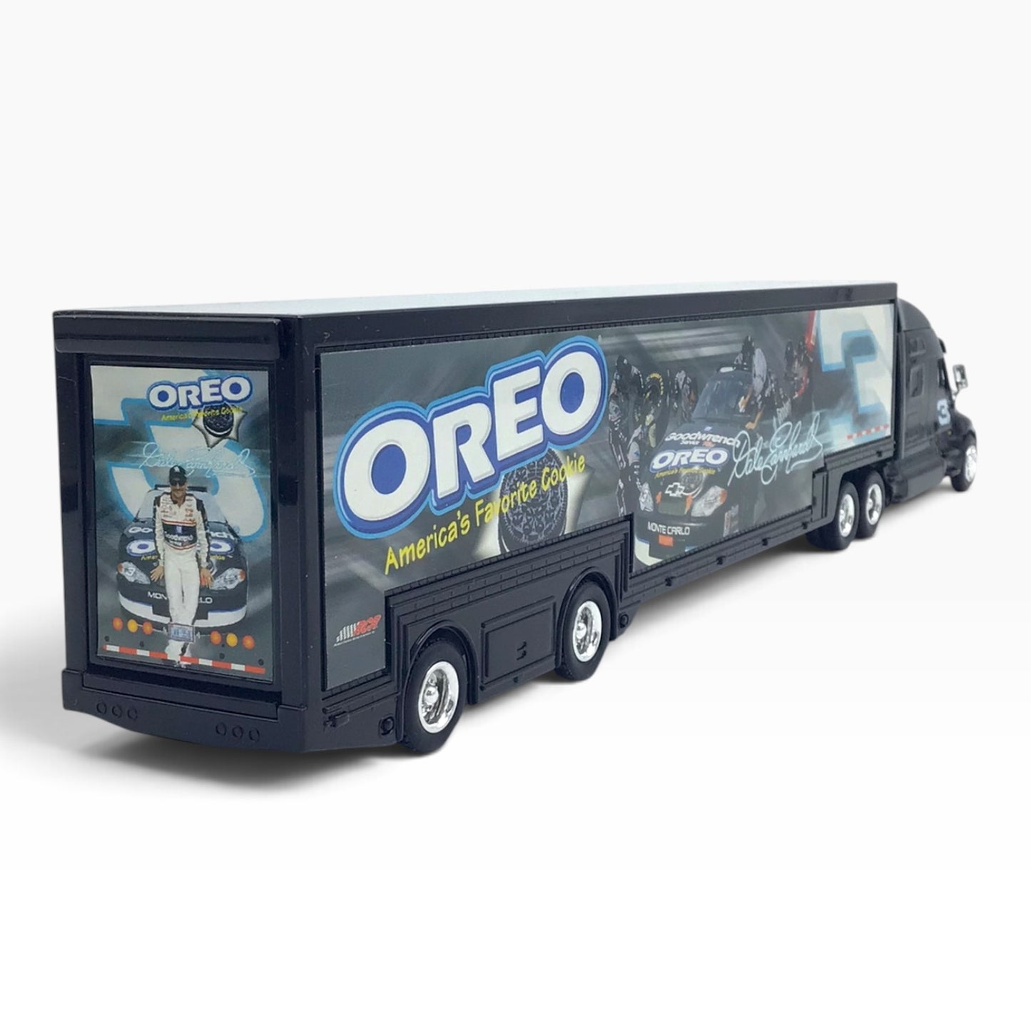 Dale Earnhardt #3 OREO GM Goodwrench 2001 Hauler – 1:64 Scale Model Truck & Trailer - Limited Edition