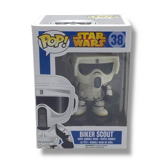 Funko POP! - Biker Scout Figure #38 | Star Wars