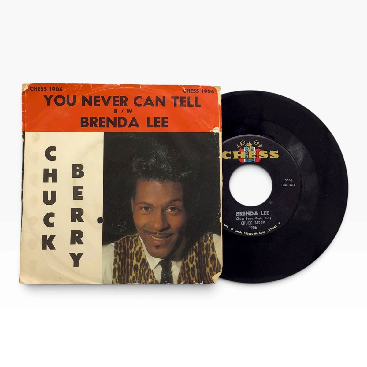 Chuck Berry You Never Can Tell / Brenda Lee Vinyl 7" Single – Chess 1906