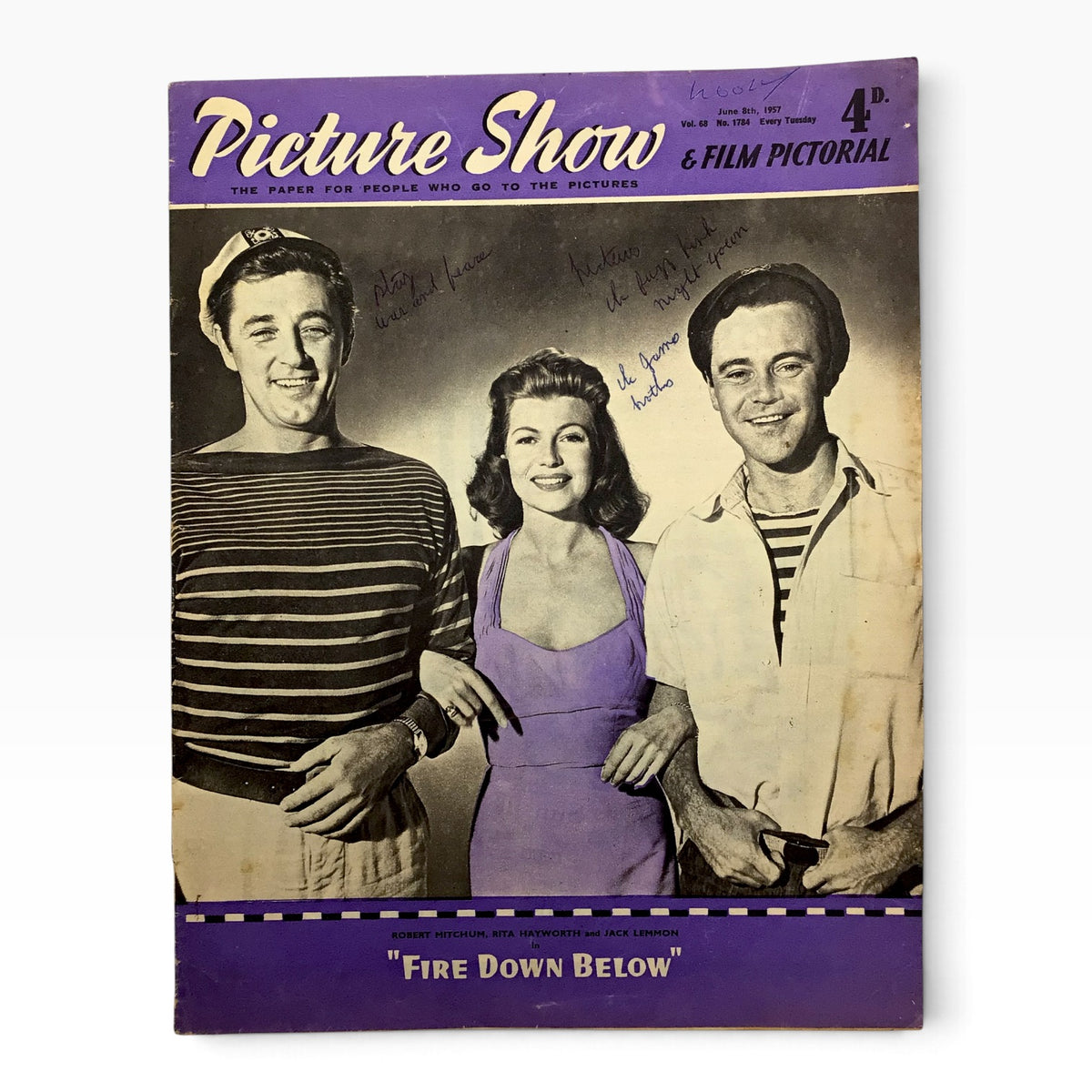 Vintage 1957 Picture Show & Film Pictorial British Film Magazine Set - 31 Issues