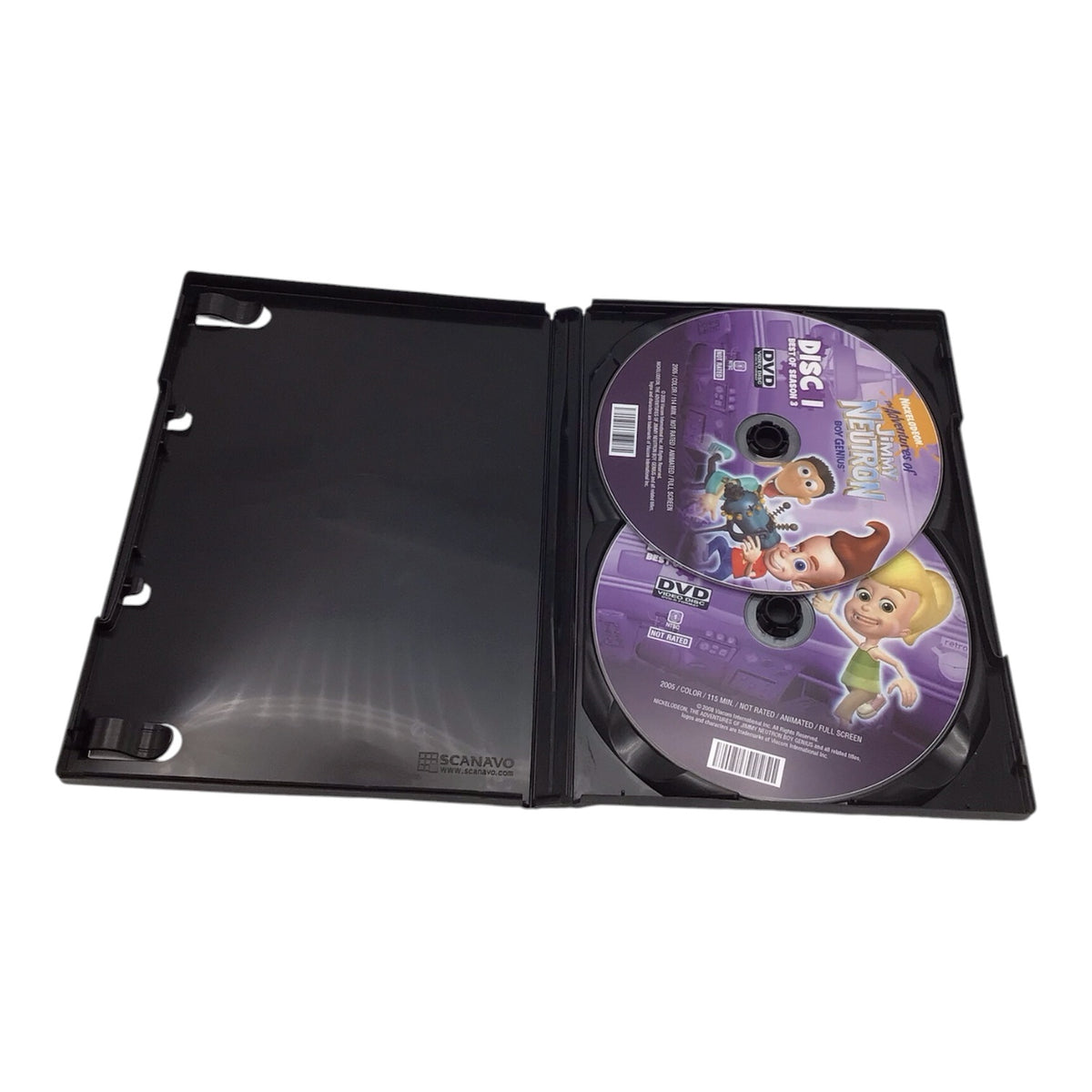 Nickelodeon Adventures of Jimmy Neutron Best of Seasons 1-3 DVD Set