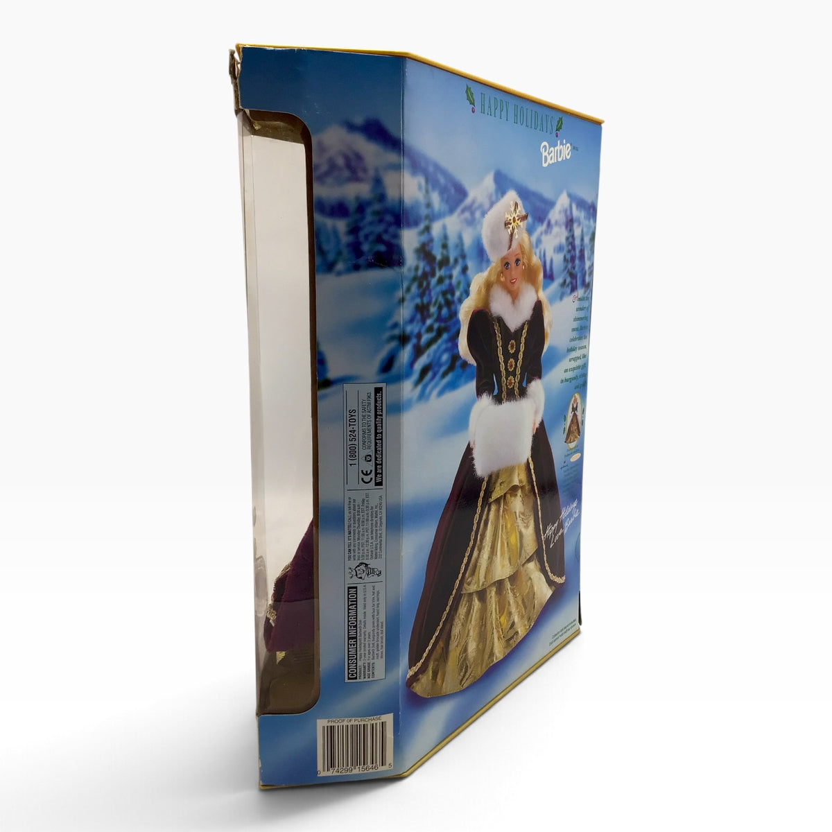 1996 Mattel Barbie Happy Holidays #15646 Special Edition - New in Box