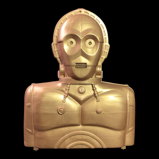 Vintage Star Wars C-3PO Action Figure Carrying Case