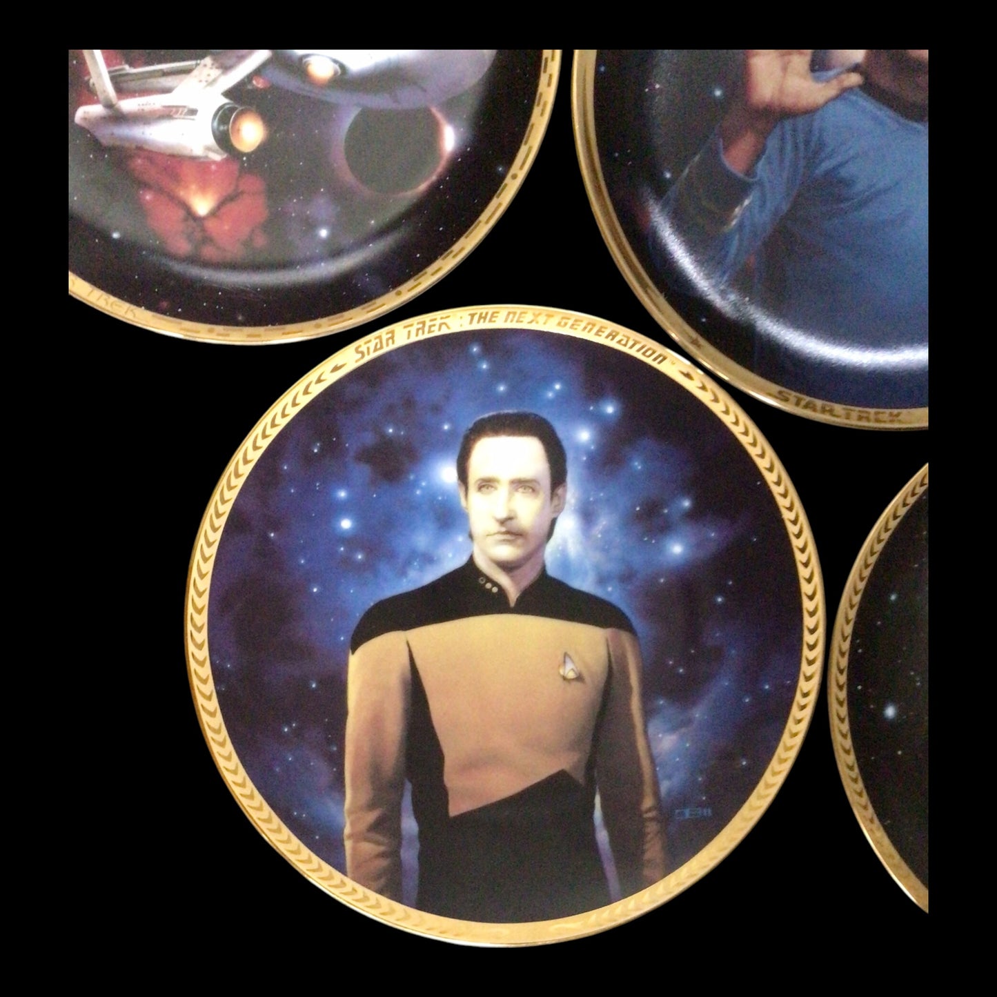 Star Trek Collector Plates - Set of 5 by The Hamilton Collection