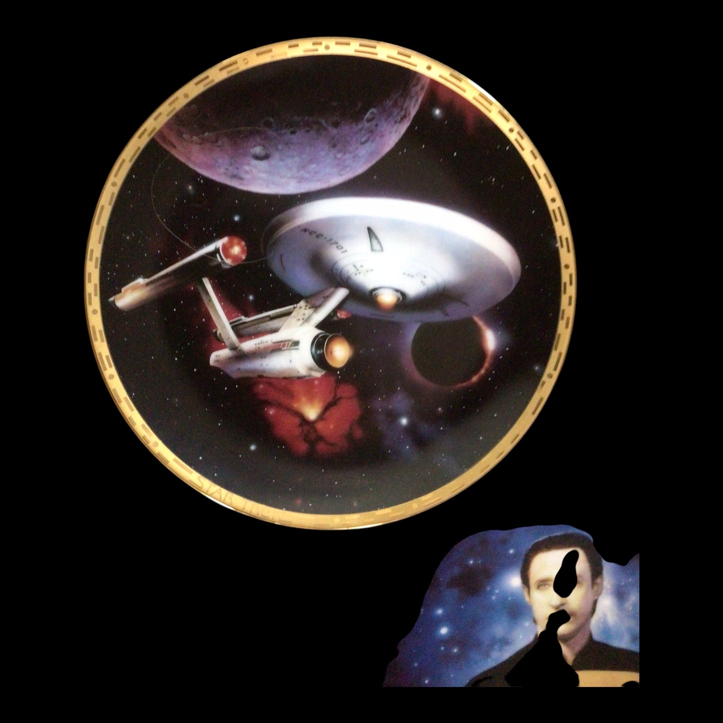 Star Trek Collector Plates - Set of 5 by The Hamilton Collection