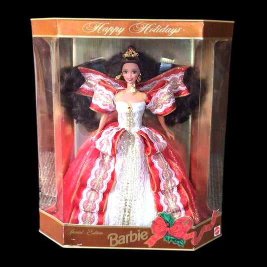 1997 Happy Holidays 10th Anniversary Special Edition Barbie Doll - NIB