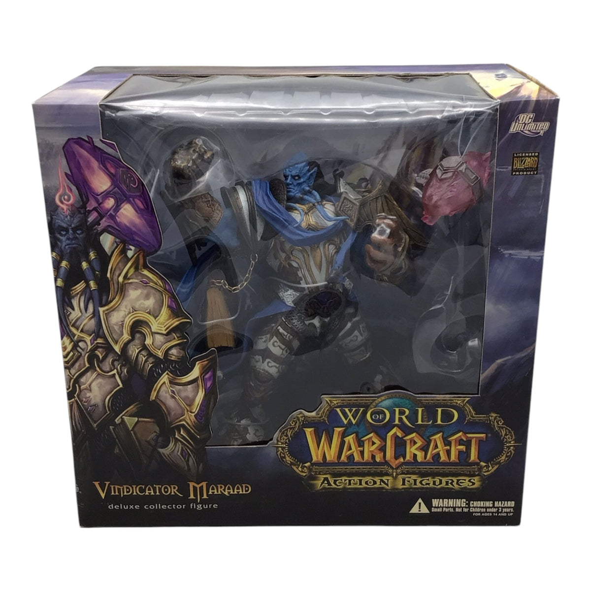 World of Warcraft Vindicator Maraad Deluxe Collector Figure - New in Box