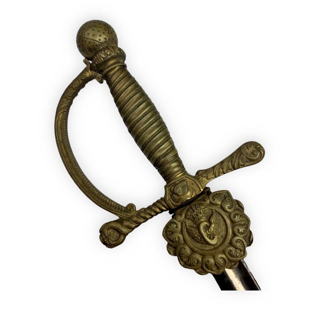 Imperial German WW1 Railway Officer Sword with Sheath