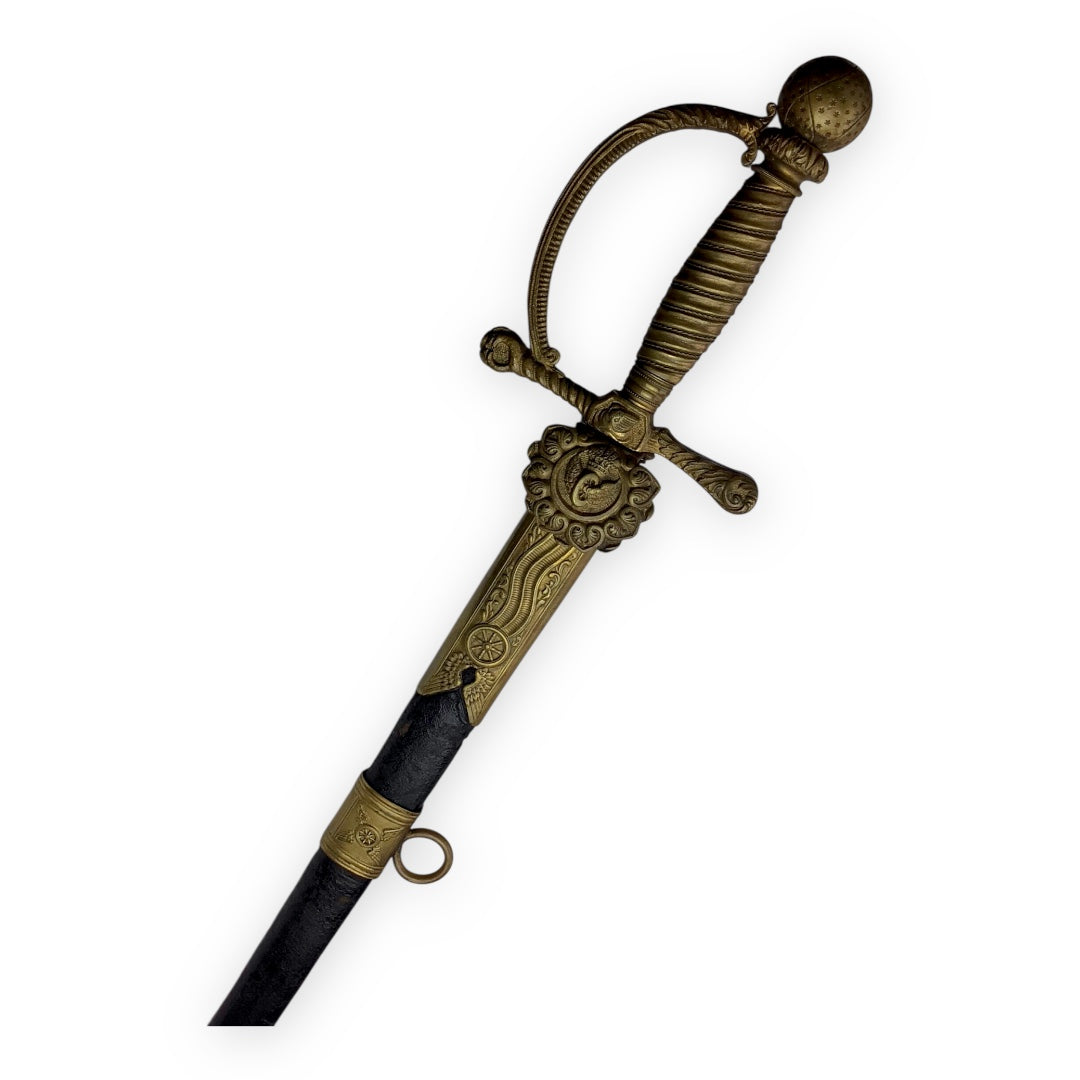 Imperial German WW1 Railway Officer Sword with Sheath