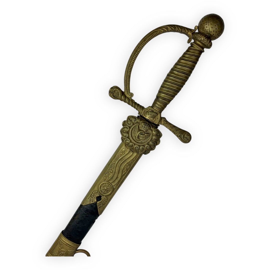 Imperial German WW1 Railway Officer Sword with Sheath