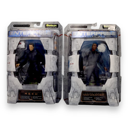 Star Trek Enterprise Broken Bow Action Figures - Set of 2