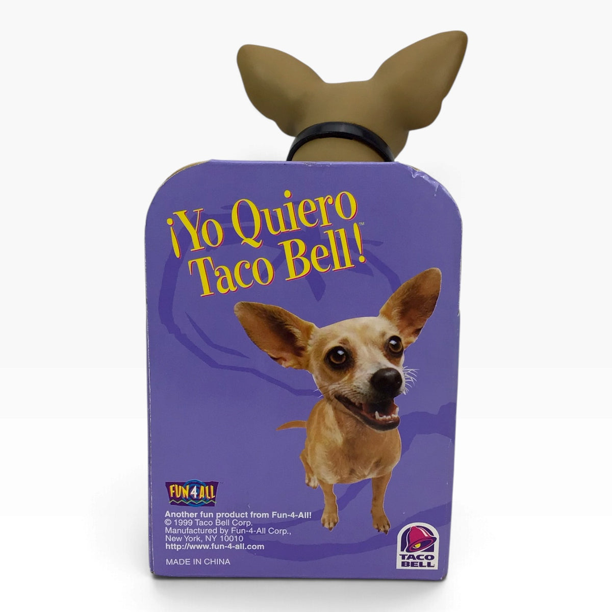 Yo Quiero Taco Bell Chihuahua Bobblehead Figure (1999) – Fun4All #81153