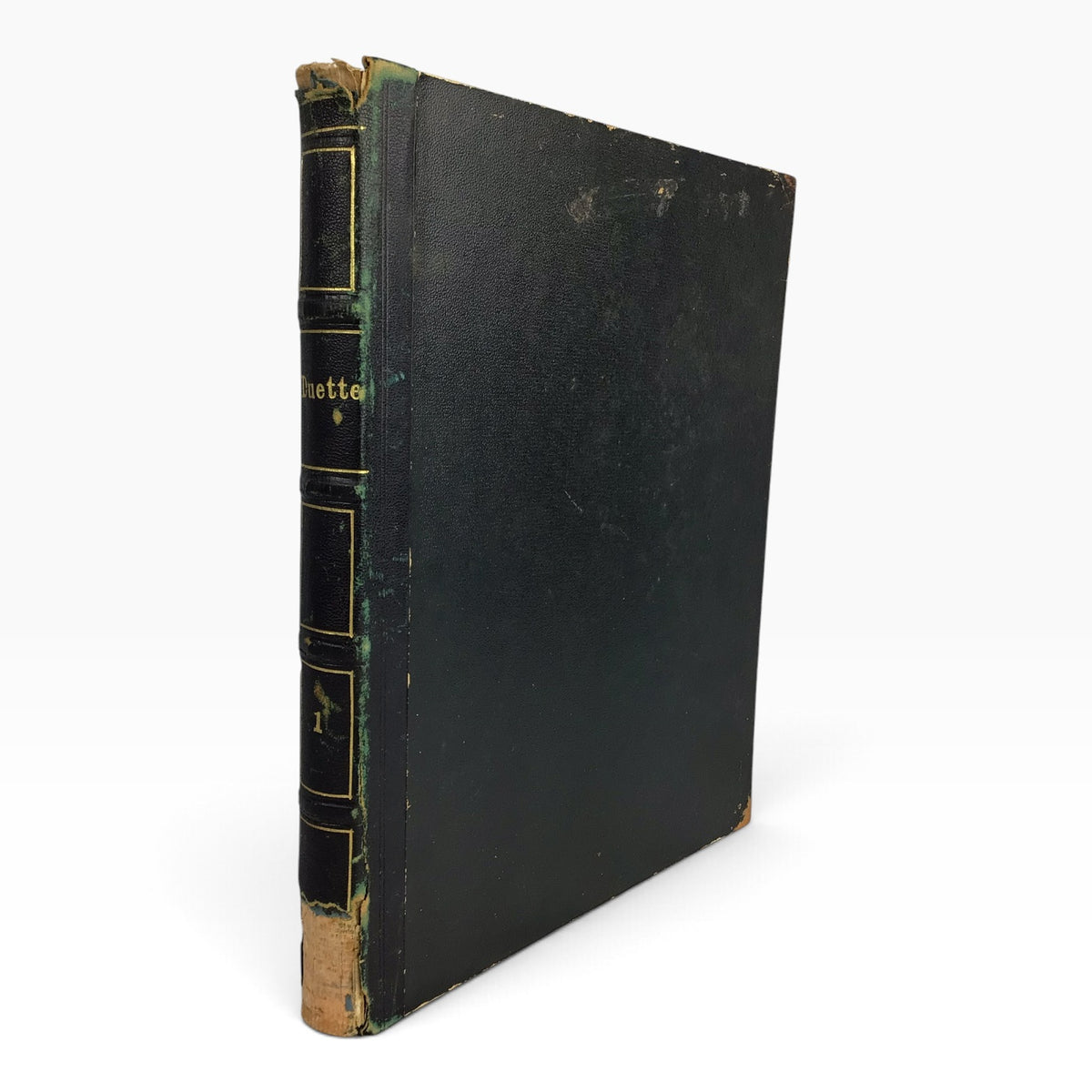 Antique 1800s German Sammelband Opera & Vocal Duets Piano Accompaniment Music Book