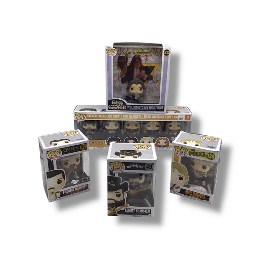 Rock n Roll Icons Funko POP! Lot of Five Figures